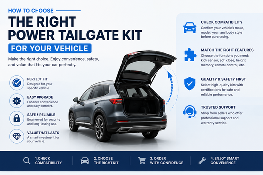 How to Choose the Right Power Tailgate Kit for Your Vehicle
