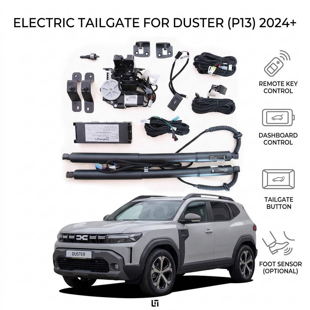Electric Tailgate for Dacia/Renault Duster 2024 2025 2026+(P13) - Automatic Power Trunk Lift Kit | OEM-Fit Retrofit