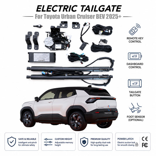 Elektrische Heckklappe für Toyota Urban Cruiser BEV (2025-Jetzt) | Toyota Smart Kofferraumöffner-Upgrade | CE & FCC zertifiziert