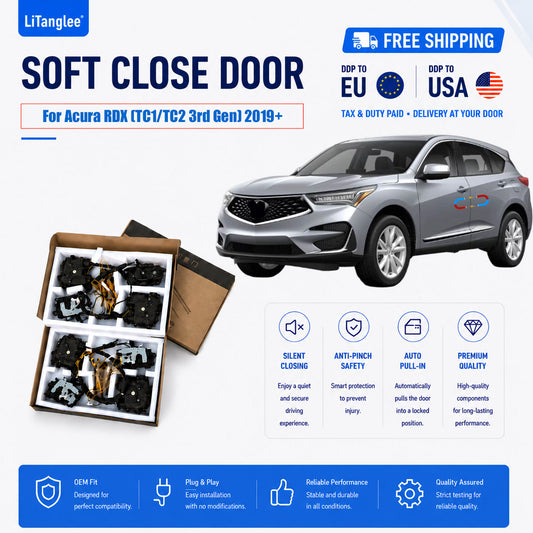 For Acura RDX (TC1/TC2 3rd Gen) 2019+ 4-Door Electric Soft Close System | LiTanglee