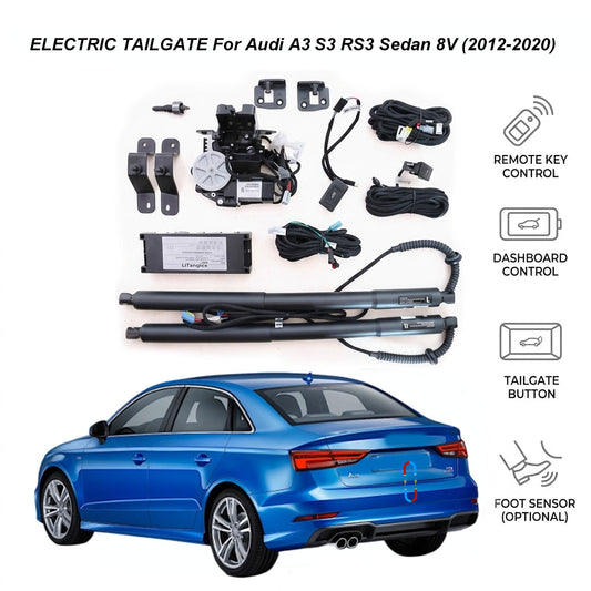 Elektrische Heckklappenöffnung für Audi A3 Limousine 8V (2012-2020) | Audi S3 RS3 Limousine Smart Trunk Opener | CE- & FCC-zertifiziert