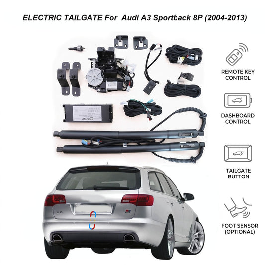 Elektrische Heckklappenöffnung für Audi A3 Sportback 8P (2004-2013) | Audi A3 Smart Kofferraumöffner | CE- & FCC-zertifiziert