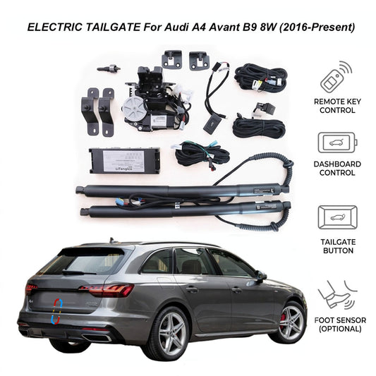 Elektrische Heckklappe für Audi A4 Avant B9 8W (ab 2016) | Audi A4 Avant Smart Kofferraumöffner | CE & FCC zertifiziert