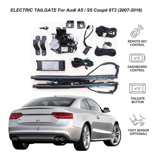 Elektrische Heckklappenöffnung für Audi A5 / S5 Coupé 8T3 (2007-2016) | Audi A5 2-Türer Smart Kofferraumöffner | CE- & FCC-zertifiziert