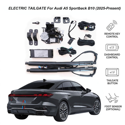 Elektrische Heckklappe für Audi A5 Sportback B10 (ab 2025) | Kofferraum-Automatik der nächsten Generation für Audi A5 | CE- & FCC-zertifiziert