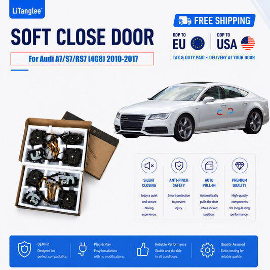 For Audi A7/S7 (4G8) Premium Electric Suction Door Kit (Soft Close)
