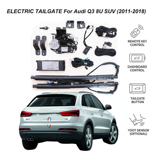 Elektrische Heckklappenöffnung für Audi Q3 8U SUV (2011-2018) | Audi Q3 erste Generation Smart Trunk Opener | CE- & FCC-zertifiziert