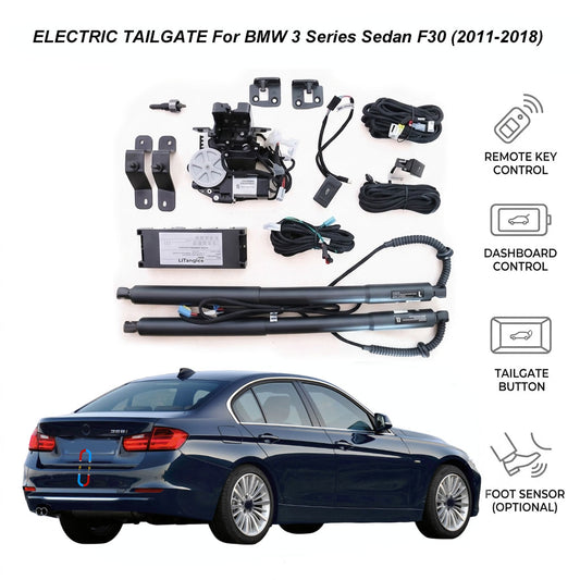 Elektrische Heckklappenöffnung für BMW 3er Limousine F30 (2011-2018) | Intelligente Kofferraumöffnung für BMW | CE- & FCC-zertifiziert