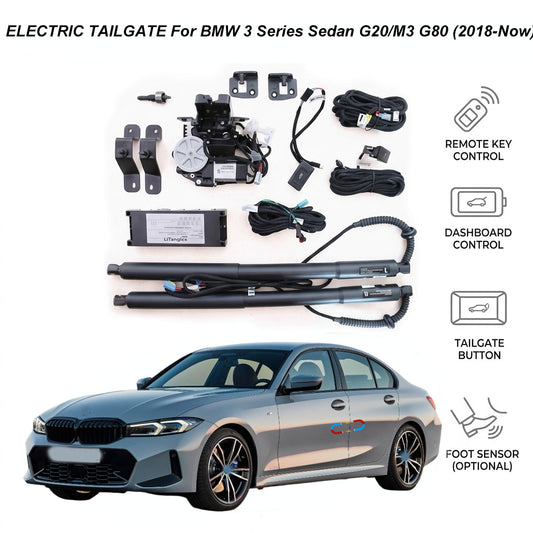 Elektrische Heckklappenöffnung für BMW 3er Limousine G20 / M3 G80 (2018-Heute) | BMW Smart Trunk Opener | CE & FCC Zertifiziert