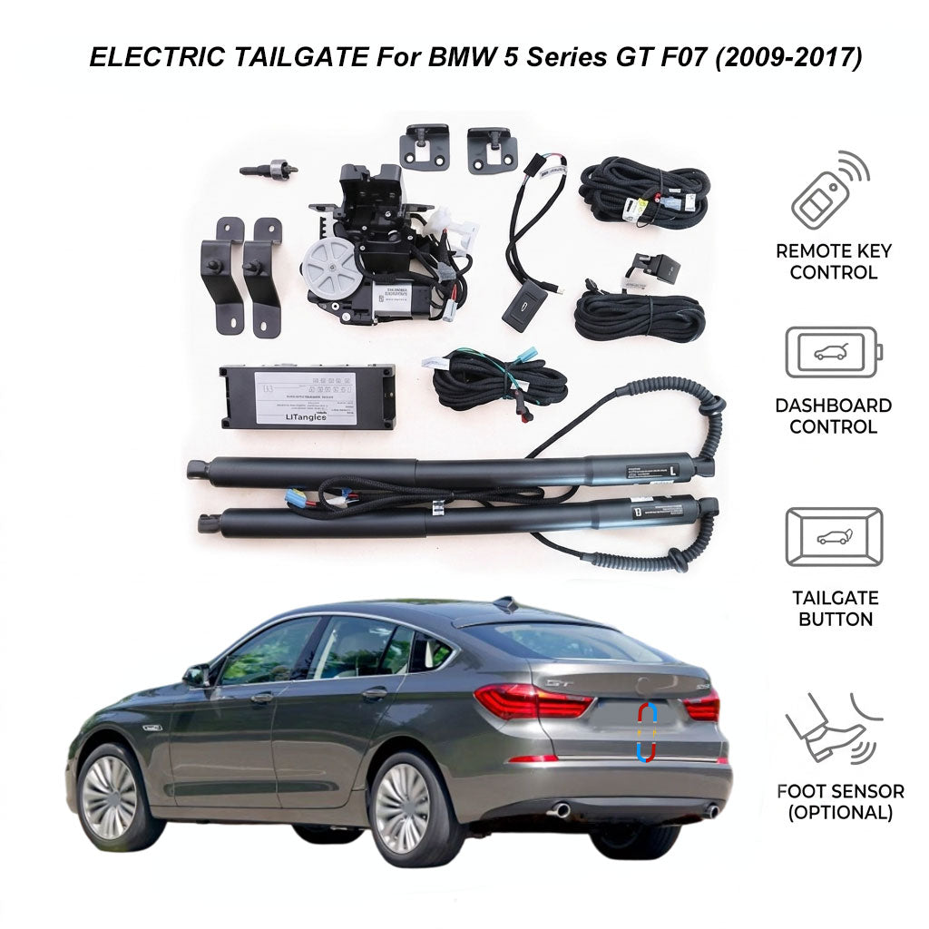 Elektrische Heckklappe für BMW 5er GT Gran Turismo F07 (2009–2017) | BMW F07 Smart Trunk Opener | CE- & FCC-zertifiziert