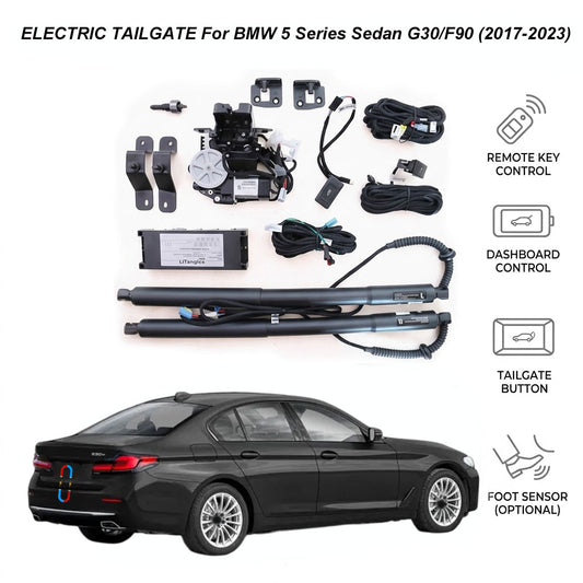 Elektrische Heckklappenöffnung für BMW 5er Limousine G30 / M5 F90 (2017-2023) | BMW Smart Kofferraumöffner | CE & FCC zertifiziert
