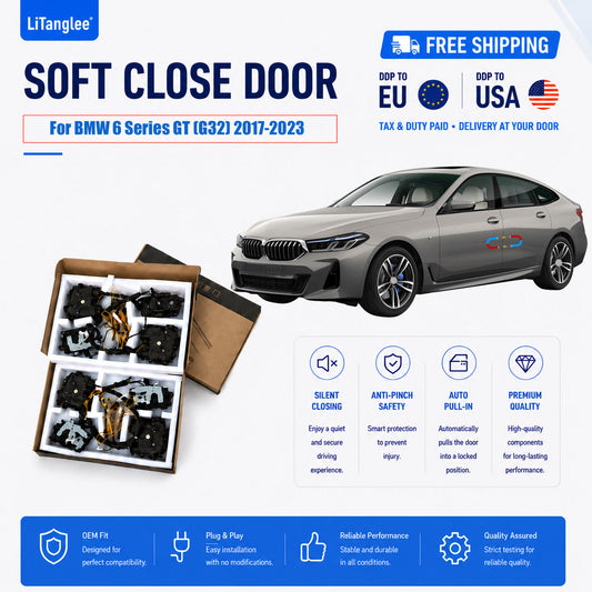 For BMW 6 Series GT (G32) Premium Soft-Close Electric Suction Doors (LHD & RHD)
