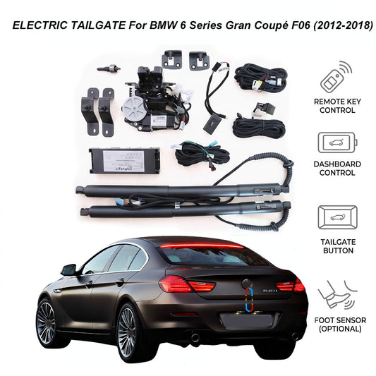 Elektrische Heckklappe für BMW 6er Gran Coupé F06 (2012-2018) | BMW F06 Smart Kofferraumöffner | CE & FCC zertifiziert