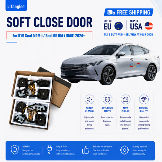 For BYD Seal 5 DM-i / Seal 05 DM-i (HA6) Premium 4-Door Electric Soft Close Upgrade Kit