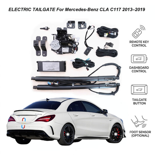Elektrische Heckklappe für Mercedes-Benz CLA-Klasse C117 (2013-2019) | Smarte Kofferraumöffnung | CE- & FCC-zertifiziert in Automobilqualität