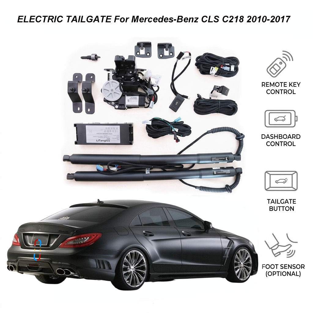 Elektrische Heckklappenöffnung für MB CLS C218 (2011-2018) | Smart Trunk Opener | CE & FCC-zertifizierte Automobilqualität