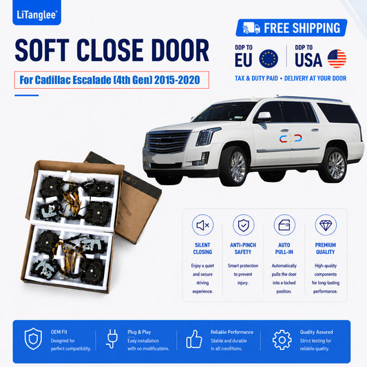 For Cadillac Escalade (4th Gen) 2015-2020 Premium Electric Suction Door Kit