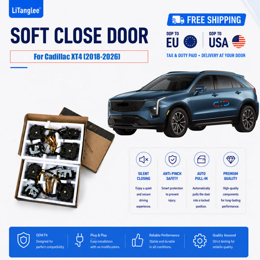 For Cadillac XT4 (2018-2026) Premium Electric Suction Door Kit