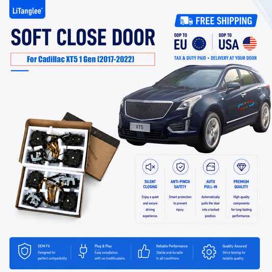 For Cadillac XT5 1 Gen (2017-2022) Premium Electric Suction Door Kit
