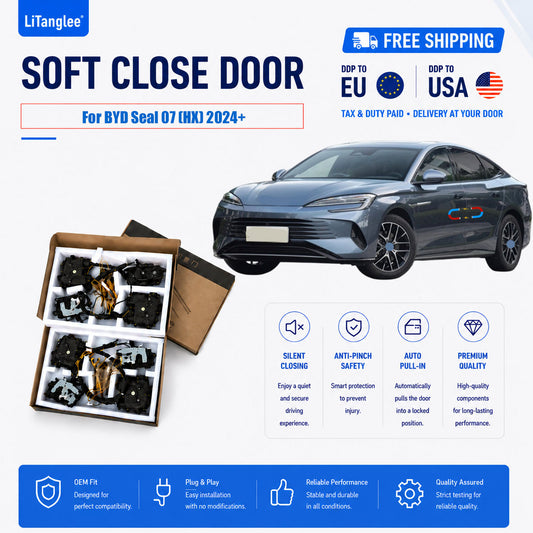 For BYD Seal 07 (HX) Electric Soft Close Door Upgrade Kit - LiTanglee
