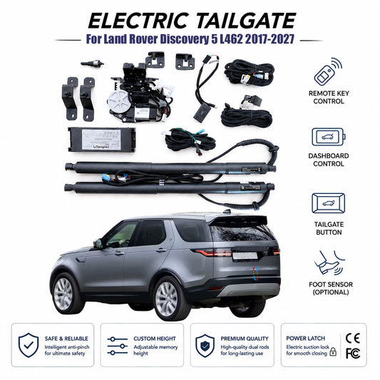 For Land Rover Discovery 5 L462 2017-2026 Automatic Power Tailgate Lift Kit | Electric Trunk Opener | Ultra-Silent | OEM Fit & CE Certified