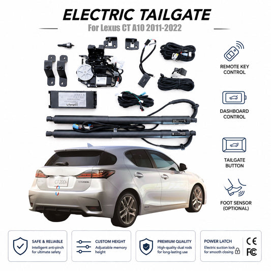 For Lexus CT A10 2011-2022 Automatic Power Tailgate Lift Kit | Electric Trunk Opener | Ultra-Silent | OEM Fit & CE Certified