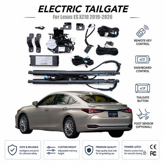 For Lexus ES XZ10 2019-2026 Automatic Power Tailgate Lift Kit | Electric Trunk Opener | Ultra-Silent | OEM Fit & CE Certified