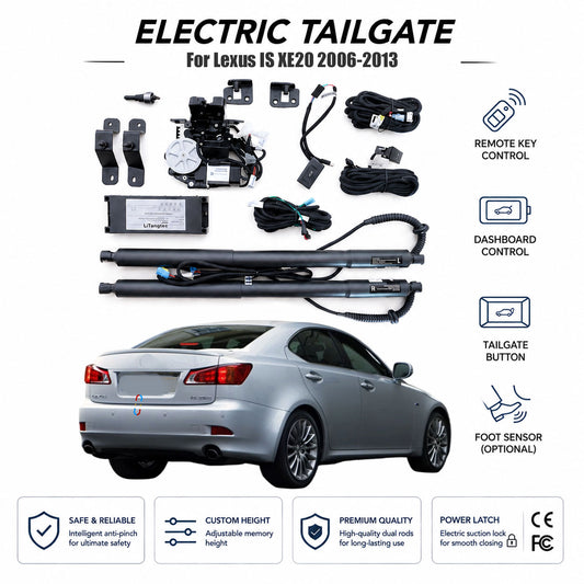 For Lexus IS XE20 2006-2013 Automatic Power Tailgate Lift Kit | Electric Trunk Opener | Ultra-Silent | OEM Fit & CE Certified