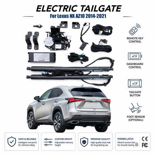 For Lexus NX AZ10 2014-2021 Automatic Power Tailgate Lift Kit | Electric Trunk Opener | Ultra-Silent | OEM Fit & CE Certified
