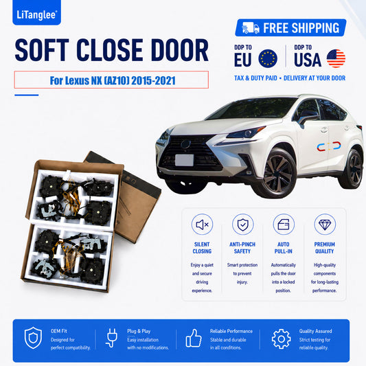 For Lexus NX (AZ10) Electric Soft Close Door Upgrade Kit - LiTanglee