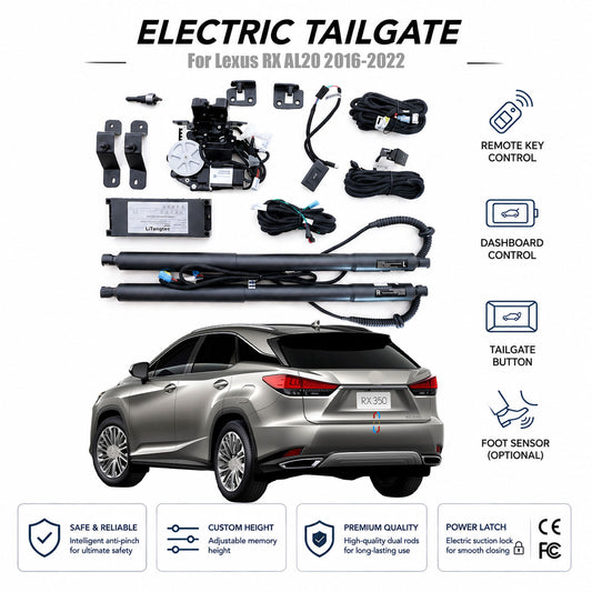 For Lexus RX AL20 2016-2022 Automatic Power Tailgate Lift Kit | Electric Trunk Opener | Ultra-Silent | OEM Fit & CE Certified