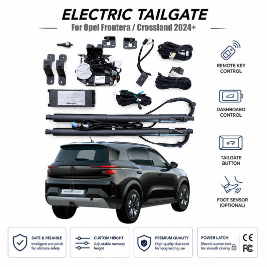 For Opel Frontera/Crossland 2024+ Automatic Power Tailgate Lift | Electric Trunk Opener | OEM Fit & CE Certified