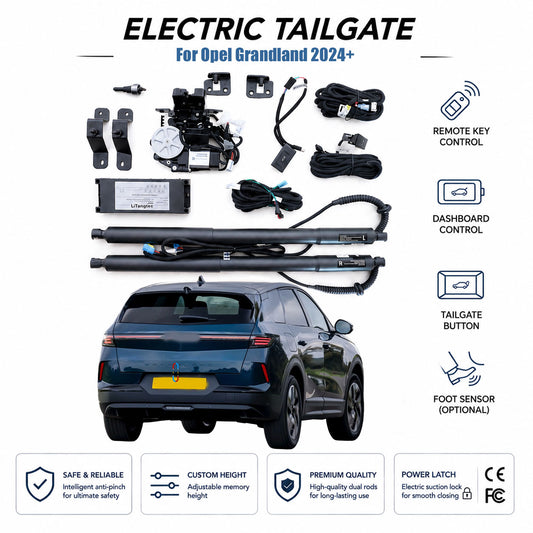 For Opel Grandland 2024+ Automatic Power Tailgate Lift | Electric Trunk Opener | OEM Fit & CE Certified