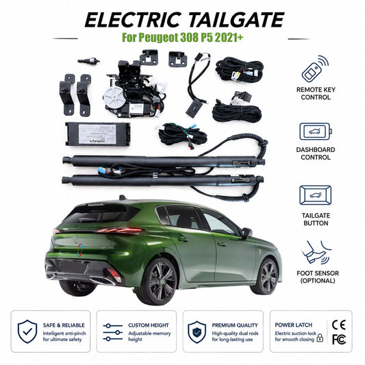 For Peugeot 308 P5 2021+ Automatic Power Tailgate Lift | Electric Trunk Opener | OEM Fit & CE Certified