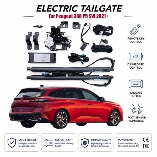 For Peugeot 308 P5 SW 2021+ Automatic Power Tailgate Lift | Electric Trunk Opener | OEM Fit & CE Certified