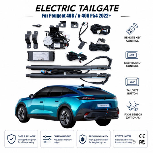 For Peugeot 408/e-408 P54 2022+ Automatic Power Tailgate Lift | Electric Trunk Opener | OEM Fit & CE Certified
