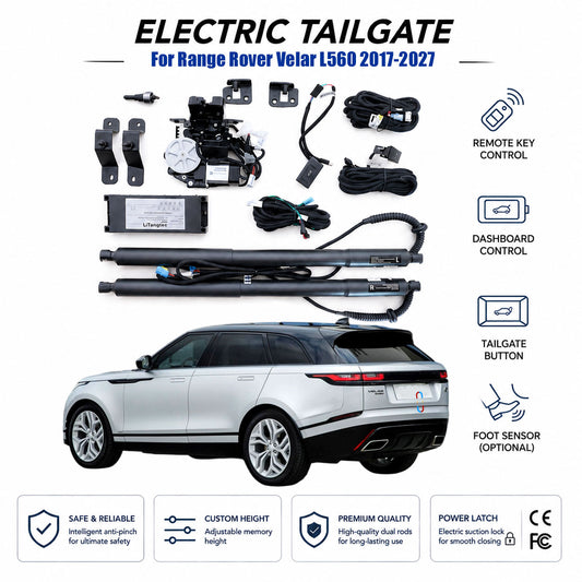 For Range Rover Velar L560 2017-2026 Automatic Power Tailgate Lift Kit | Electric Trunk Opener | Ultra-Silent | OEM Fit & CE Certified