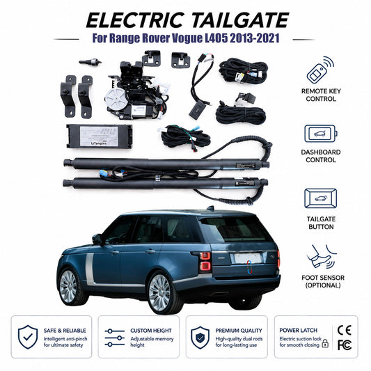 For Range Rover Vogue L405 2013-2021 Automatic Power Tailgate Lift Kit | Electric Trunk Opener | Ultra-Silent | OEM Fit & CE Certified