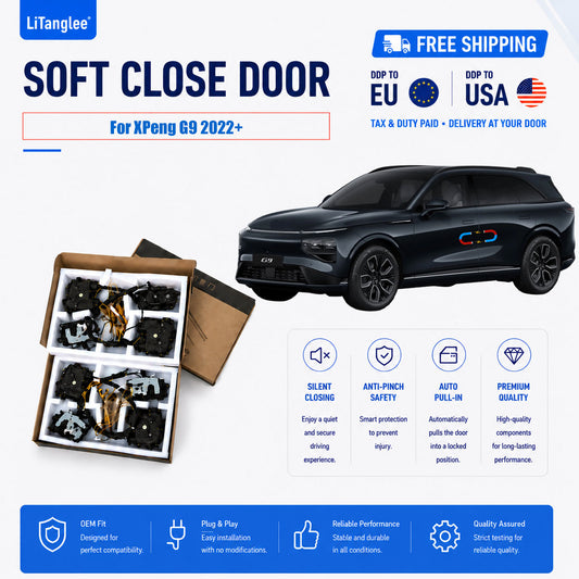 For XPeng G9 2022+ Electric Soft Close Door Upgrade Kit For LiTanglee