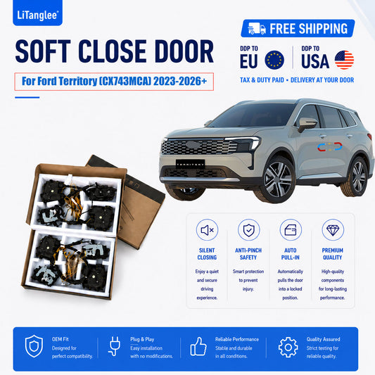 For Ford Territory (CX743MCA) (2023-2026+) Electric Soft Close Door Upgrade Kit | LiTanglee