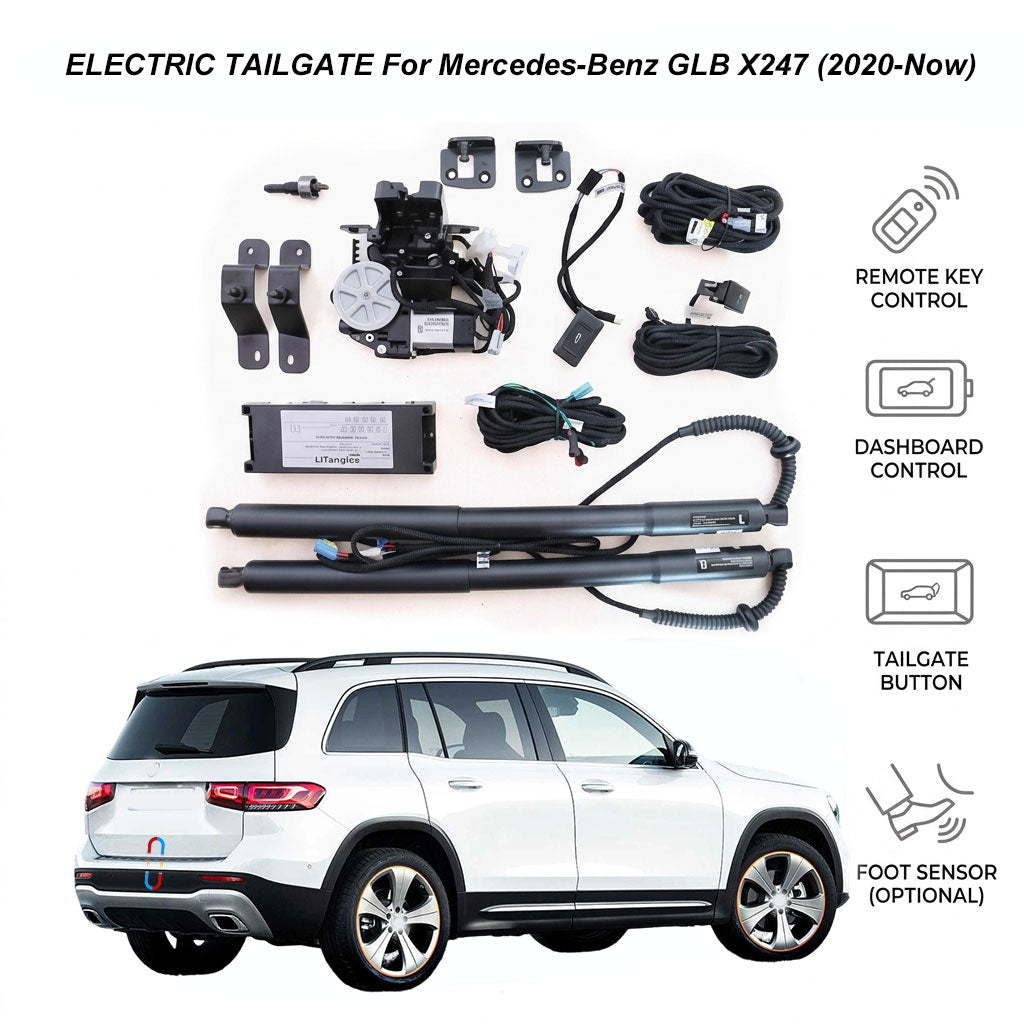 Elektrische Heckklappe für Mercedes-Benz GLB X247 (2020-Jetzt) | MB Smart Kofferraumöffner | CE & FCC zertifiziert