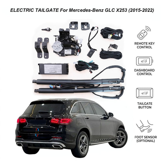 Elektrische Heckklappenöffnung für Mercedes-Benz GLC X253 (2015-2022) | Intelligenter Kofferraumöffner für MB | CE- und FCC-zertifiziert