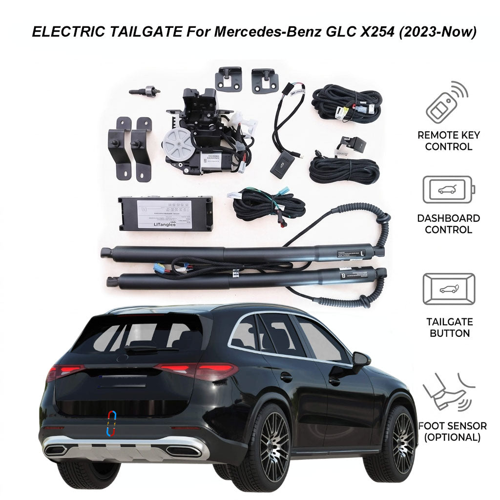 Electric Power Tailgate Lift for Mercedes-Benz GLC / GLC 43 AMG X254 (2023-Now) | MB Smart Trunk Opener | CE & FCC Certified