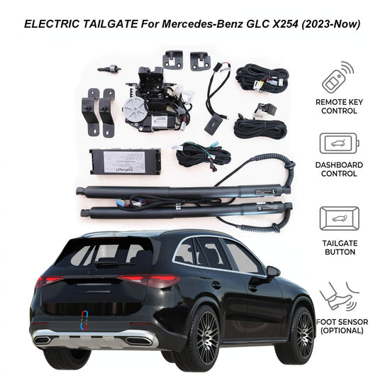 Elektrische Heckklappenöffnung für Mercedes-Benz GLC / GLC 43 AMG X254 (2023-Jetzt) | MB Smart Trunk Opener | CE- & FCC-zertifiziert