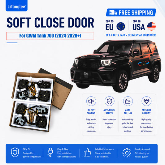 For GWM Tank 700 (2024-2026+) Electric Soft Close Door Upgrade Kit | LiTanglee