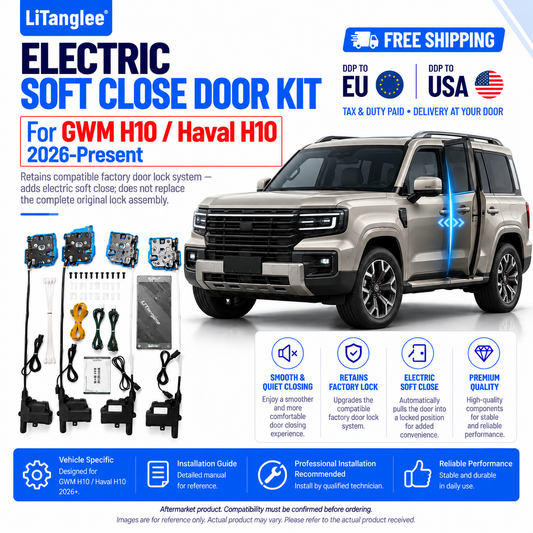 For GWM H10 Haval H10 2026-Present Electric Soft Close Door Kit | Original Door Lock Upgrade