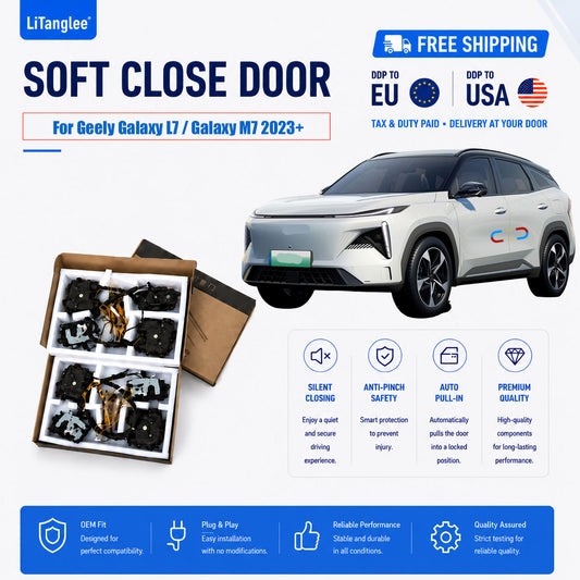 For Geely Galaxy L7 / Galaxy M7 Electric Soft Close Door Upgrade Kit | LiTanglee