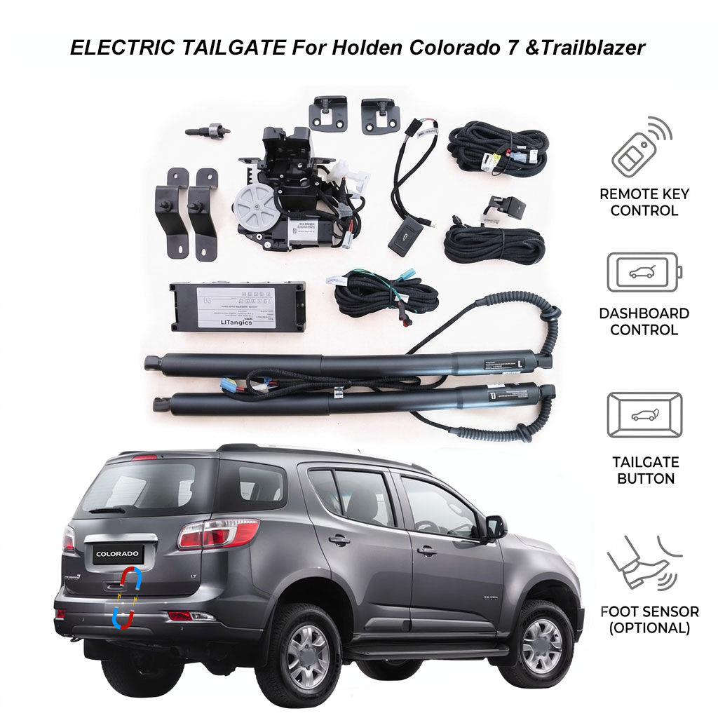 Electric Power Tailgate for Holden Colorado 7 (2012-16) & Trailblazer (2016-20) | Smart Trunk Lift Kit