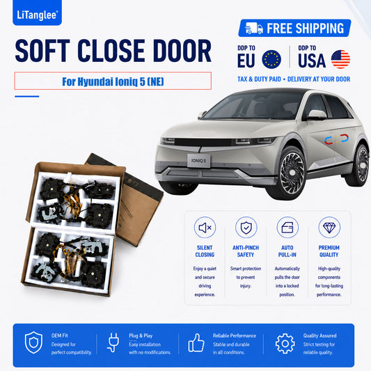 For Hyundai Ioniq 5 (NE) Premium 4-Door Electric Soft Close Upgrade Kit