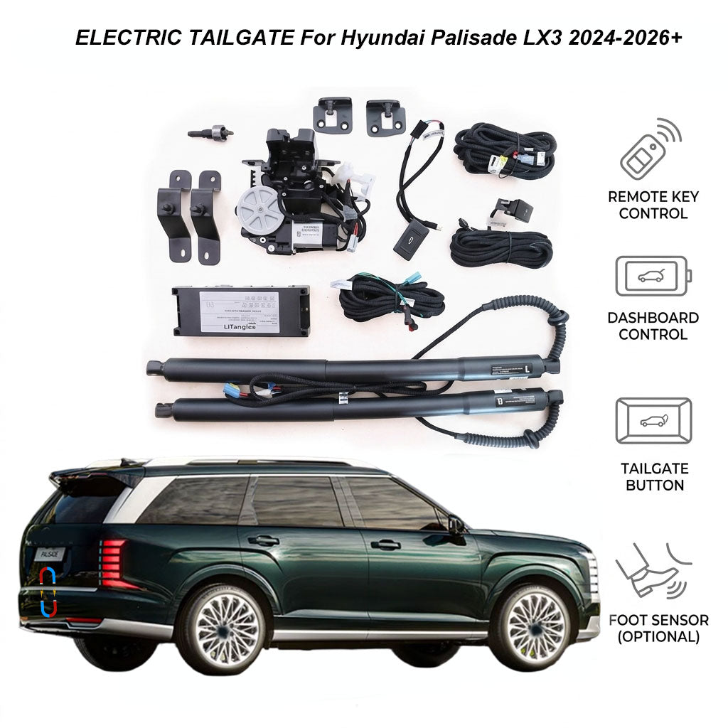 Electric Tailgate Lift for Hyundai Palisade LX3 2024-2026+ | Smart Power Trunk Kit